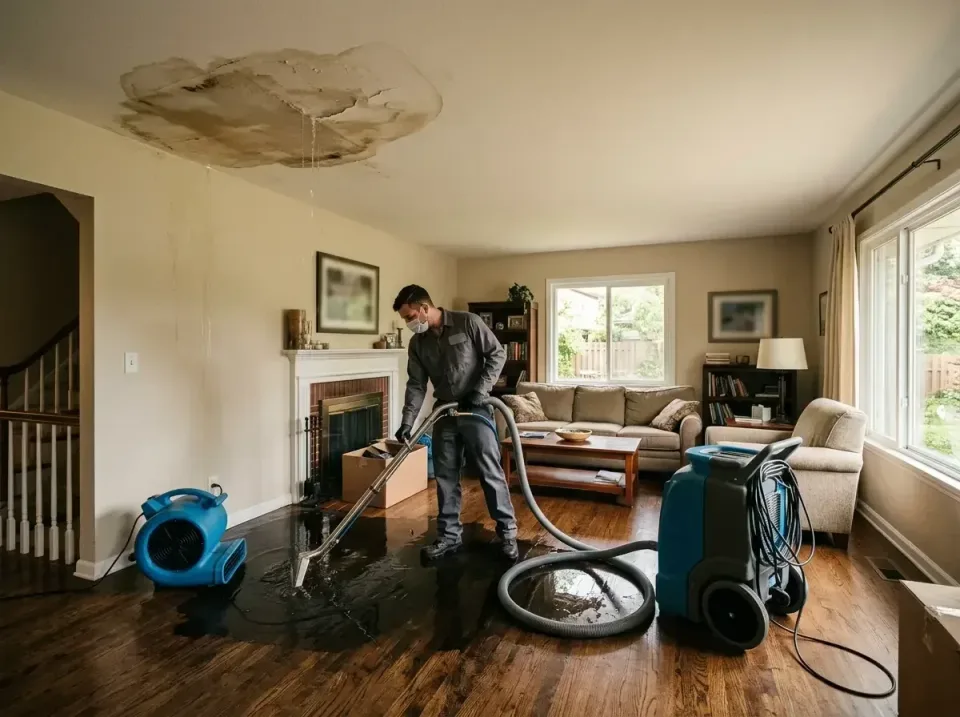 attic-pipe-burst-ceiling-drip-008 — frequently asked questions, Water Damage Restoration & Carpet Care in La Plata, NM